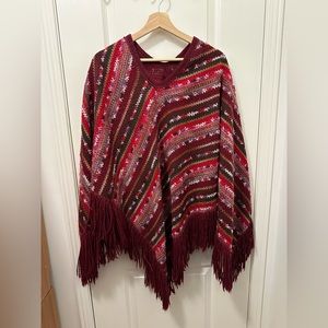 Woman’s Wool Poncho/Cape